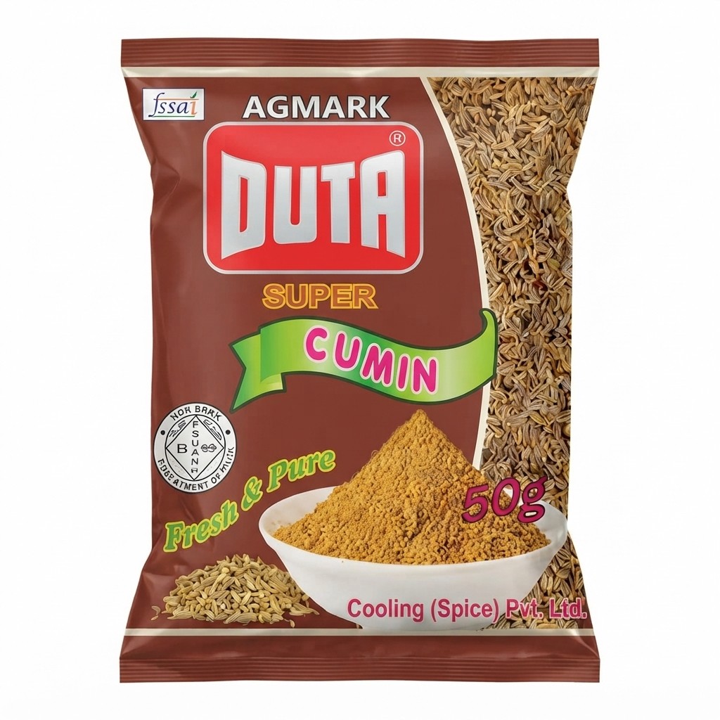 50GM DUTA BRAND JEERA 1KG