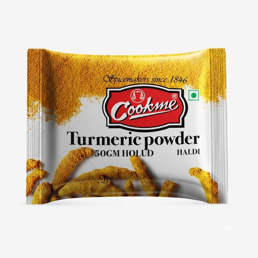50GM HOLUD COOKME BRAND 1KG