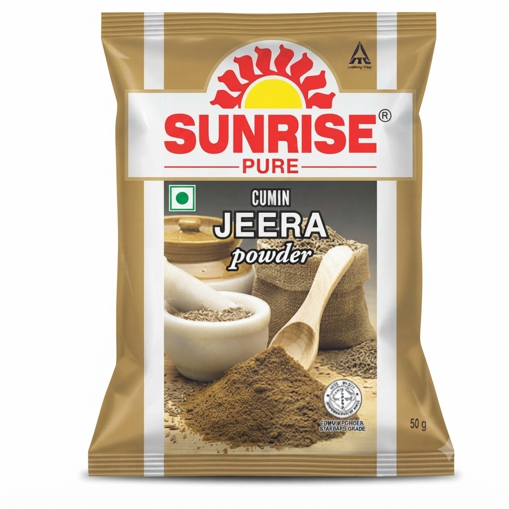 50GM JEERA SUNRISE BRAND 1KG