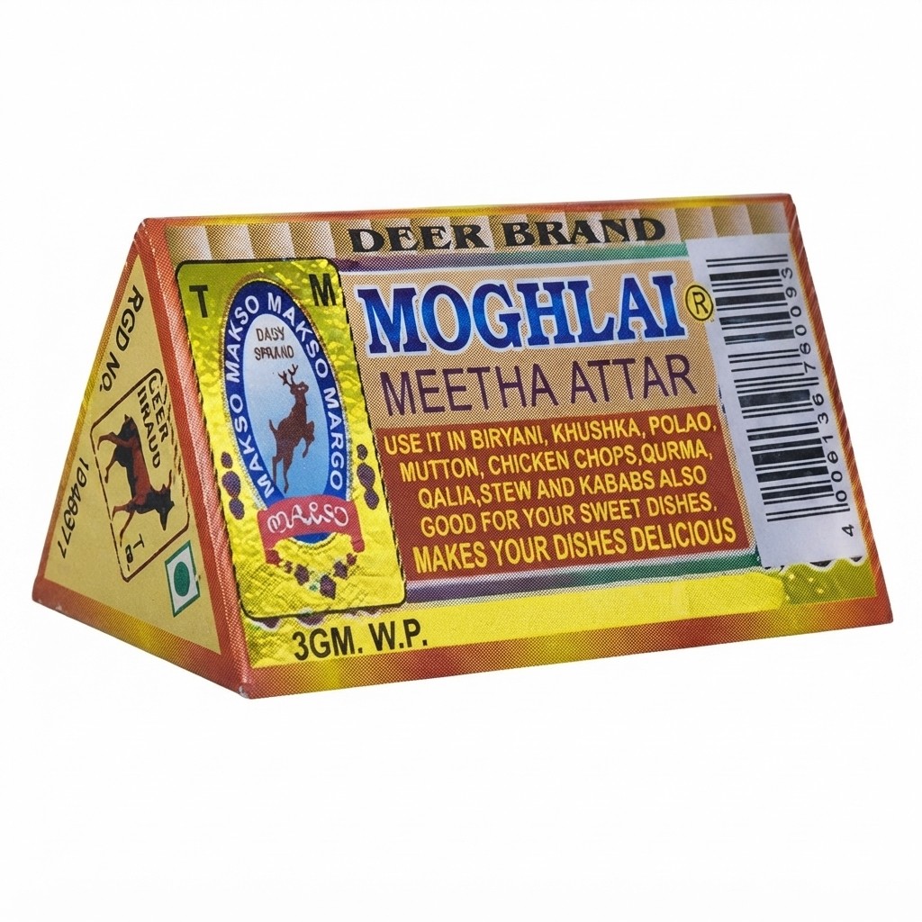 3GM MEETHA ATAR DEER BRAND 12PCS