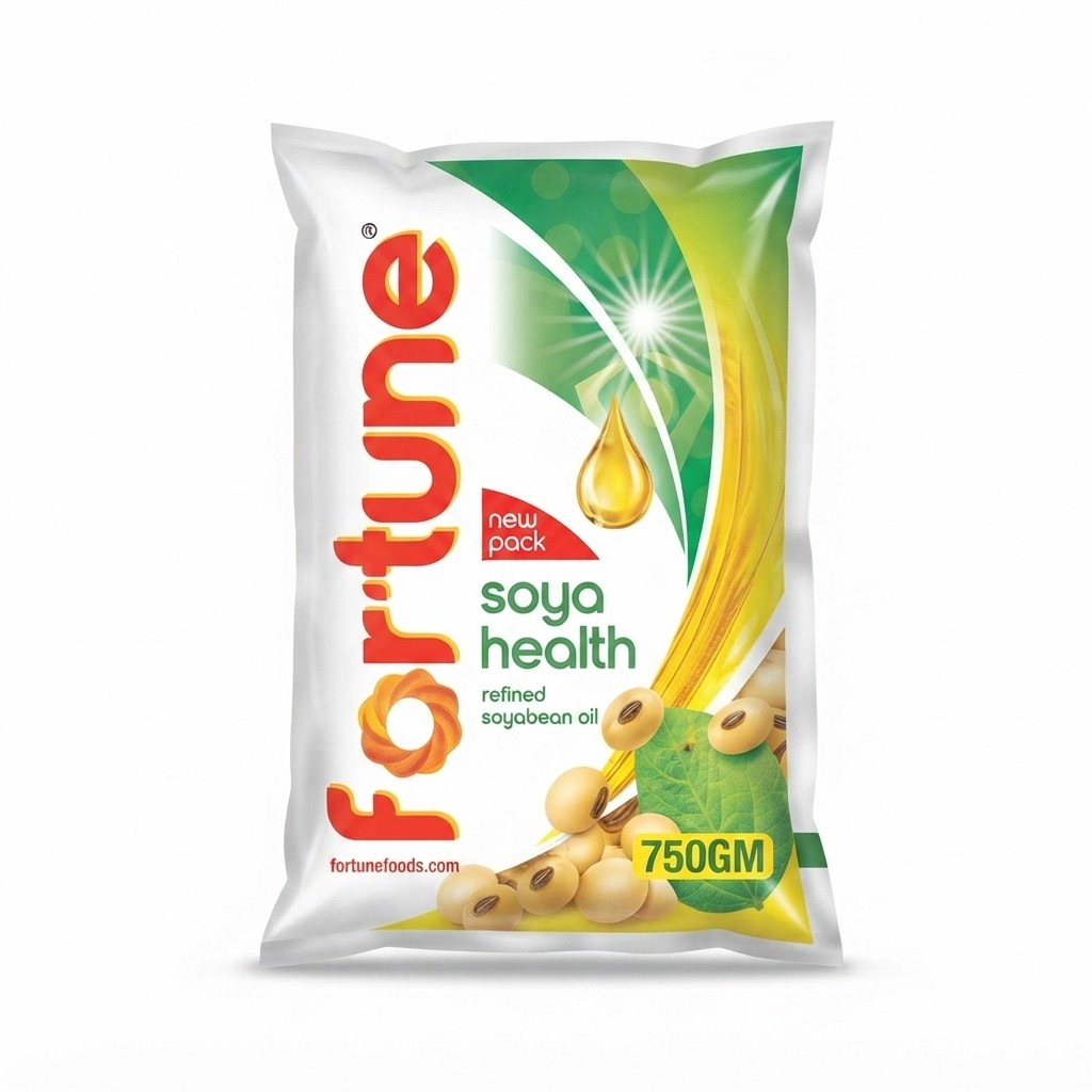 FORTUNE 750GM SOYABEAN OIL POUCH