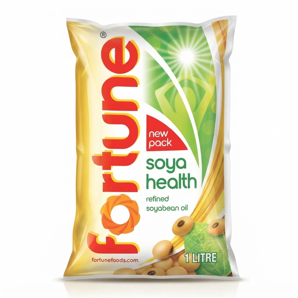 FORTUNE 1LITRE SOYABEAN OIL POUCH