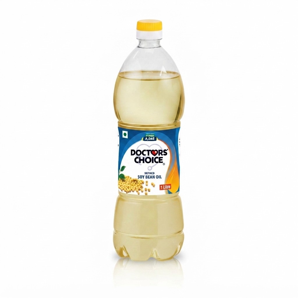 DOCTOR CHOICE SOYABEAN OIL 1LITRE BOTTLE
