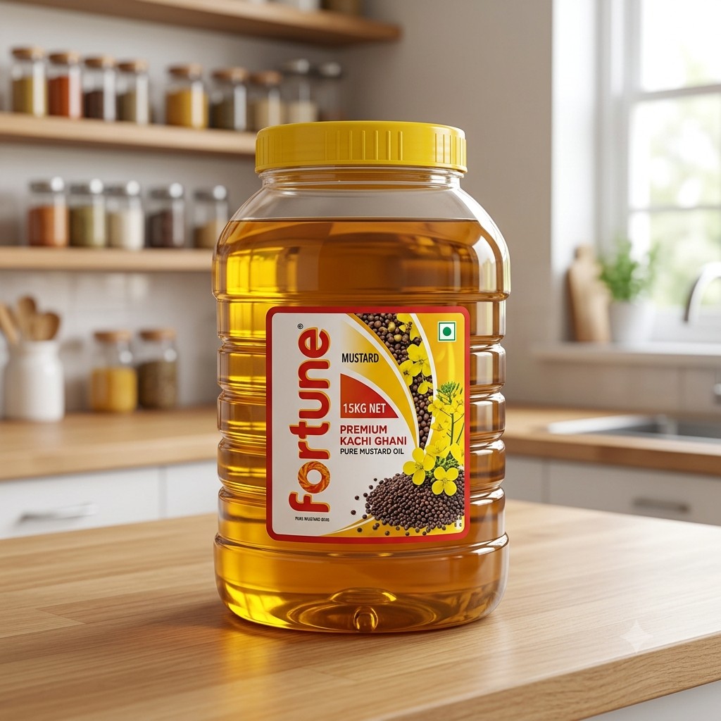 FORTUNE MUSTARD 15KG JAR