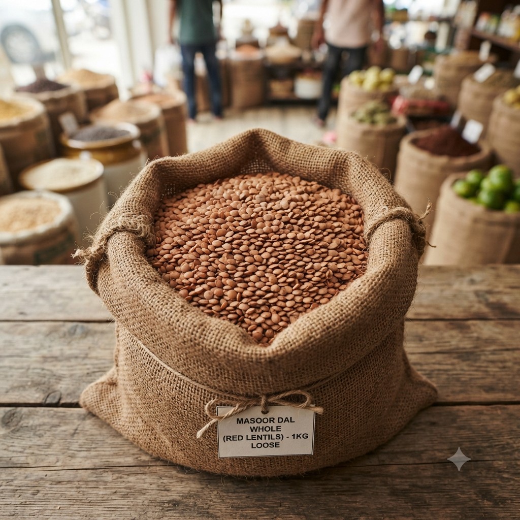 MASOOR DAL BIG 1KG LOOSE