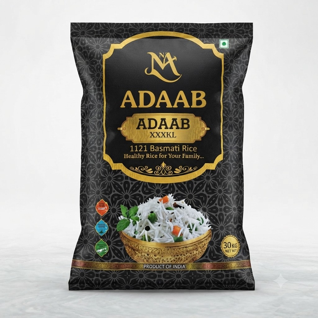 ADAAB BASMATI RICE 30KG